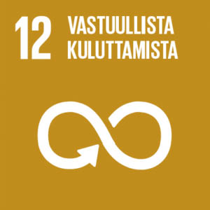 Tavoite 12, vastuullista kuluttamista Tavoite 12, vastuullista kuluttamista